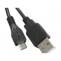 Usb To Micro Usb Cable 1.5 Meters Black With On Off Switch Power Control For Raspberry Pi